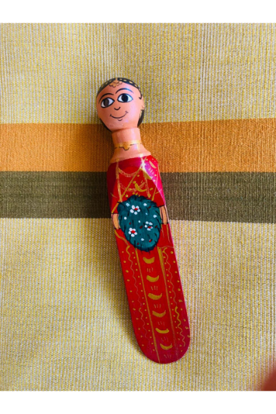 Door Stopper - Bride In Red Saree